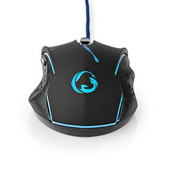 Nedis GMWD210BK souris Droitier USB Type-A Optique 3600 DPI