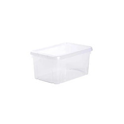 EDA PLASTIQUES - boîte de rangement funny box 4 l - naturel - 25, 5x18x12, 7 cm