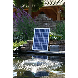 Ubbink Kit SolarMax 1000 et panneau solaire batterie et pompe 1351182