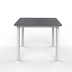 Table Noa 900 x 900 Pieds Blancs - RESOL