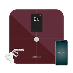 Cecotec Pèse-personne Surface Precision 10400 Smart Healthy Vision Garnet