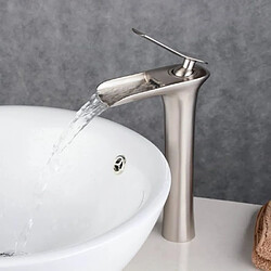 Acheter iDeko® Robinet Mitigeur lavabo cascade vasque salle de bain haut nickel bronzé