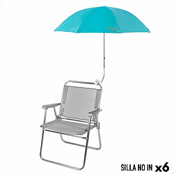 Parasol Aktive 120 x 87 x 120 cm (6 Unités) 