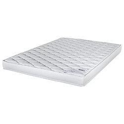 Ebac Matelas 120x190 Marly - Mousse - Hauteur 15 cm - 3 zones - Soutien ferme