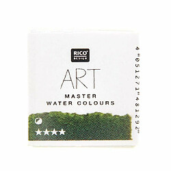 Rico Peinture Aquarelle - Vert mousse - 1/2 godet