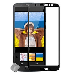 Htdmobiles Film de protection vitre verre trempe incurve integral pour Motorola Moto G6 - NOIR