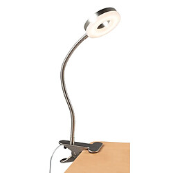 But Lampe de bureau pince 25 LED FRANTZ nickel