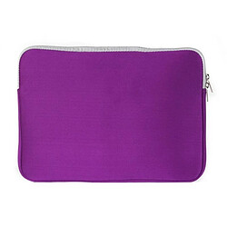 Avis Wewoo Sacoche pour ordinateur portable Violet Macbook Pro 15 pouces sac Double poche Zip à main