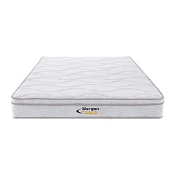 Vente-Unique Matelas 140 x 200 cm ressorts 3 zones et mémoire de forme ép.20cm - WOLKENTANZ de MORGENGOLD