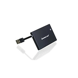 iogear GSR203 lecteur de cartes à puce Noir USB 2.0