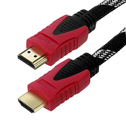 Câble Vidéo HDMI vers HDMI Mâle 4K Full HD Haut Débit 20m LinQ Noir