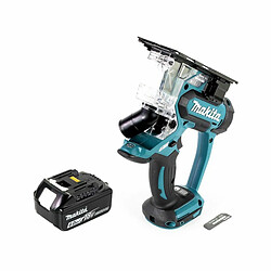 Makita DSD180G1 Scie à plaque de plâtre sans fil 18V + 1x Batterie 6,0Ah - sans chargeur