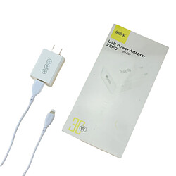 General Chargeur Apple - Adaptateur secteur USB-C à charge rapide 20 W pour iPhone/iPad, design compact, sûr et fiable, parfait pour les voyages et la maison Vous recherchez un chargeur de haute qualité pour votre(Blanc)