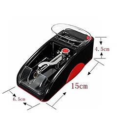 Wewoo Boite à Cigarette Machine de roulage cigarettes automatique facile électrique Injecteur tabac Rouleau Maker US Plug (Rouge)