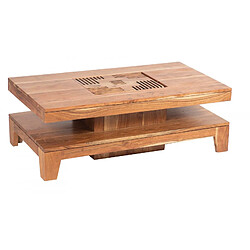 Acheter BOIS & CHIFFONS Petite table basse rectangulaire | Acacia Kavish II