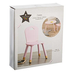 Atmosphera for kids Chaises "douceur" pour enfant atmosphera - rose pas cher