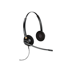 Plantronics Encorepro HW520 Cuffie con Microfono Nero 