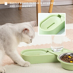 Universal Répartiteur automatique d'eau pour chat bol réglable pour chat avec position levée bol de nourriture pour animaux domestiques pour chiots chiots fournitures pour animaux domestiques | Fournitures d'alimentation pour chats (rose)