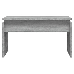 Acheter vidaXL Table basse Sonoma gris 68x50x38 cm Bois d'ingénierie