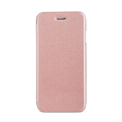 Muvit Étui pour iPhone 8 / 7 / 6S / 6 Folio Bling Antichocs avec Porte-cartes Rose