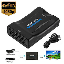 Universal Convertisseur vidéo audio compatible HDMI 1080p avec câble USB HD Sky Box DVD TV SIG