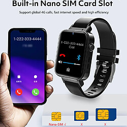 Yonis Montre Connectée 4G Android IP68 64GB