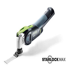 Avis Festool OSC 18 Li E-Basic Set Vecturo Outil Oscillant sans fil 18V Brushless StarlockMax Solo + Accessoires + Coffret - sans batterie, sans chargeur (574849)