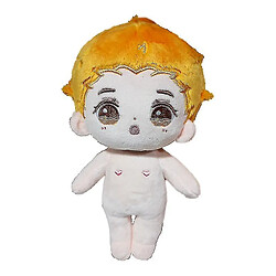 Universal Jouet de personnage de poupée d'anime en peluche sans body 20 cm jouet cadeau 