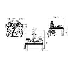 Acheter Station de relevage SANICUBIC 2 PRO SFA R4STDIP68NM