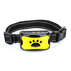 Universal Collier anti-écorce imperméable pour chien de compagnie Train de contrôle Rechargeable Arrêt d'aboyer Collier d'entraînement à ultrasons imperméable pour chien de compagnie | Dissuasion de l'écorce