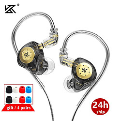 GUPBOO KZ EDX PRO casque dynamique HIFI musique sport écouteurs intra-auriculaires sport casque antibruit KZ EDXPRO DQ6 ZS10PRO MT1 