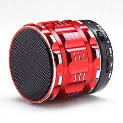 Yonis Mini enceinte Bluetooth universelle + SD 16Go Mini Enceinte Bluetooth Portable Micro Carte SD Fonction Kit Mains Libres Rouge + SD 16Go YONIS