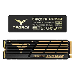 Team Group T-Force CARDEA Zero Z44Q Disque Dur SSD Interne 2To M.2 QLC NVMe PCIe Noir