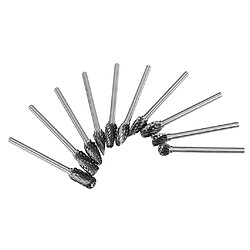 10pcs Professionnel 1/8 ""Fraise Rotary Burrs Fraise Outils pas cher