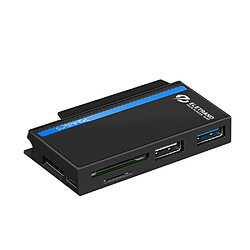 Wewoo HUB RT-SGO727 Hub d'interface USB 3.0 + USB 2.0 + Micro USB pour Microsoft Surface Goavec 2 logements carte SD et SD 