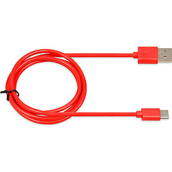 Ibox USB-A - USB-C 1 m Rouge (IKUMTCR) iBOX USB-A - USB-C Câble USB de 1 m Rouge (IKUMTCR)