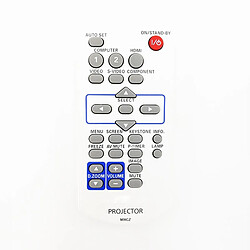 GUPBOO Télécommande Universelle de Rechange Pour Panasonic PT-VW330U PT-VX400U PT-VW330E PT-VX40