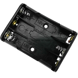 Bematik Battery compartment. Porte-pile plat pour 3 piles AAA LR03 1.5V