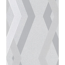 Noordwand Papier peint Topchic Graphic Lines Diamonds Gris