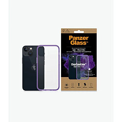 panzerglass coque transparent iphone 13 mini 5.4" antibacterial military grade grape 0327