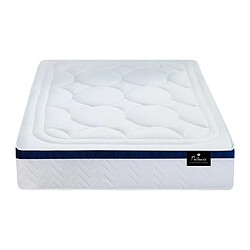 Avis Vente-Unique Matelas 140 x 190 cm ressorts ensachés 7 zones et mémoire de forme ép.30cm - MARQUIS de PALACIO