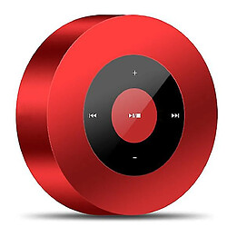 Universal YH-A8 5W en haut-parleur Bluetooth portable avec étui étanche, conception tactile, musique 15H, micro sd tf, mini-haut-parleur sans fil de poche (rouge) 