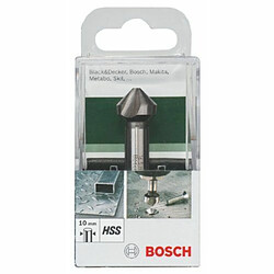 Bosch 2609255123 Fraise conique à lamer HSS à 3 taillants DIN 335 Diamètre 16,5 Queue 10 mm