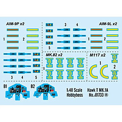 Avis Hobby Boss Maquette Avion Hawk T Mk.1a