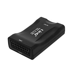 Adaptateur Vidéo Péritel vers HDMI 1080P SCART-HDMI LinQ - Noir