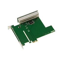 Kalea-Informatique Carte pont PCI vers PCIe 1x avec sécurisation de la carte PCI