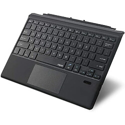 Elixir Bluetooth Microsoft Surface Pro 7/Pro 6/Surface Pro 5 (Pro 2017)/Pro 4 Tablette 12,3 pouces/Surface Pro 3 2014 Étui clavier avec pavé tactile - Housse amovible pour clavier sans fil