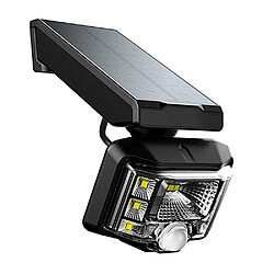 Justgreenbox Projecteur mural à énergie solaire réglable à 360 ° avec détecteur de mouvement sans fil lampe sécurisée 8 LED - T6112211963006