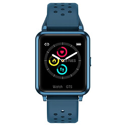 Wewoo Montre connectée Smartwatch P8 de 1,3 pouces avec écran couleur IPSsurveillance de la fréquence cardiaque / pression artérielle / surveillance du sommeil / Oxymètre bleu clair