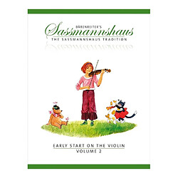 Early Start on the Violin vol 2 - Méthode de violon - Egon Sassmannshaus 